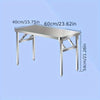 Folding Outdoor Stainless Steel Dining Table
