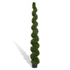 7 ft Spiral Topiary Trees, Artificial Faux Boxwood, Outdoor