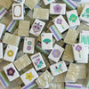 American Mahjong Set — Cream Pearl Marbled, 160 Tiles