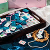American Mahjong Set — 160 Tiles with 4 Racks & Pushers