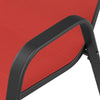 Rust-Resistant Outdoor Dining Chair Set with Teslin Fabric