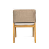 Acacia Wood Outdoor Dining Chairs, Set of 2