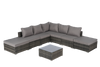 Outdoor Patio Seating Set 8-piece set with Cushions for Patio, Garden