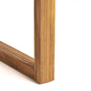 Acacia Wood 7-Piece Dining Set with Cushions, Teak Finish