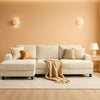 112-Inch U-Shaped Sleeper Sectional with Double Chaise