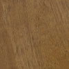 Triangle Solid Wood Coffee Table with Cross Base