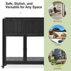 Mini Wood Cold Frame — Compact 2-Door