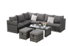 All-Weather Wicker Patio Set — 6 Piece