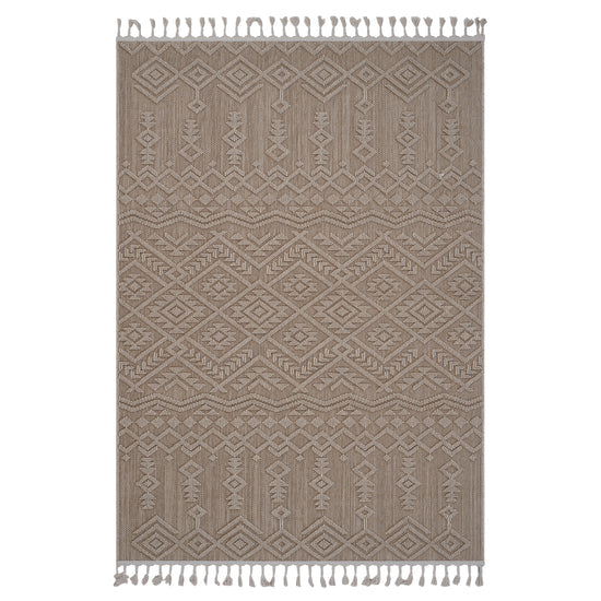 Guros 4X6 Natural  Traditional Indoor  Outdoor Area Rug