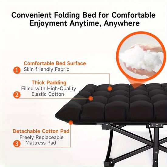 Foldable Outdoor Daybed with Mattress-4