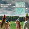 Reversible 9×12 Outdoor Rug with Carry Bag