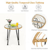 Rattan Conversation Set — 3 Piece