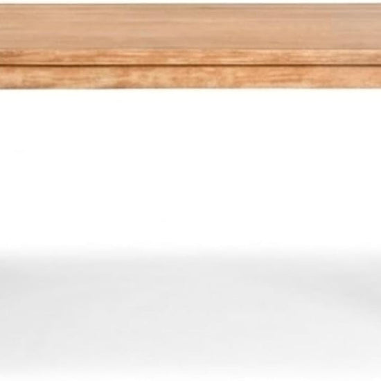 Antique Natural Oak Transitional Rectangular Dining Table-3
