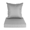 Outdoor Seat Cushion Set Waterproof Patio Furniture Cushion And Back