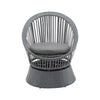 Luna Round Wicker Lounge Chair