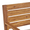Acacia Wood 7-Piece Dining Set with Cushions, Teak Finish