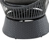 Luna Round Wicker Lounge Chair