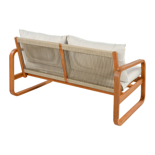 Acacia 4-Piece Outdoor Conversation Set with Cushions