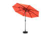 10 Ft 3-Tier Auto-Tilt Patio Umbrella, Orange