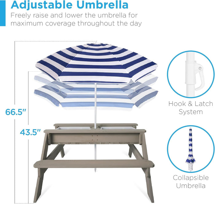 Umbrella that keeps up