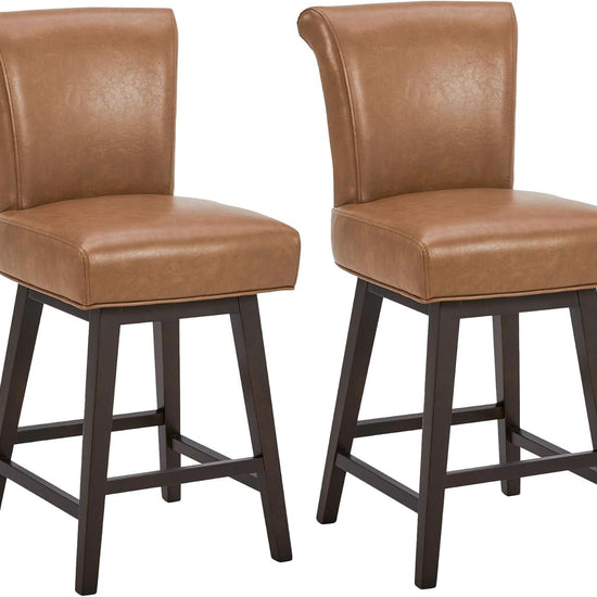 26 Inch Counter Height Swivel Bar Stools Set-0