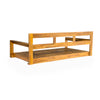 Acacia Wood Porch Swing Bed — Twin Size