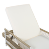 All-Weather PE Rattan Chaise Lounge, Beige