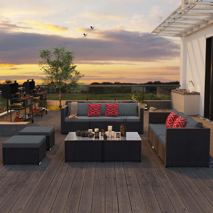 Hand-Woven All-Weather Wicker