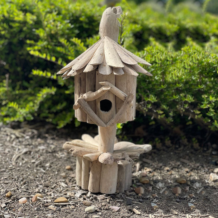 On a freestanding stand