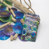Green & Purple Driftwood & Capiz Shell Wind Chime