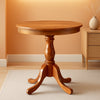 Contemporary Acacia Pedestal Round 36 Inches Table