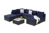 Outdoor Patio Seating Set 8-piece set with Cushions for Patio, Garden