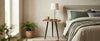 23.6-Inch Round Coffee Table, Mid-Century Modern Accent Table