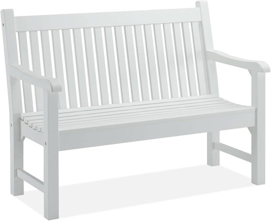 Two-Person Weatherproof Poly Lumber Outdoor Bench