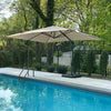 Cantilever Patio Umbrella, 9 x 11.5 ft, 360-Degree Rotation