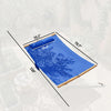 Quilted Double Hammock with Beechwood Spreader Bar