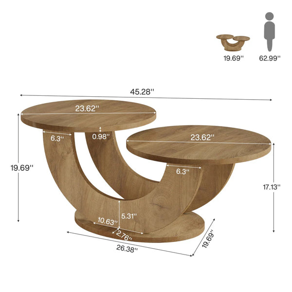 Sculptural U-Shaped Frame