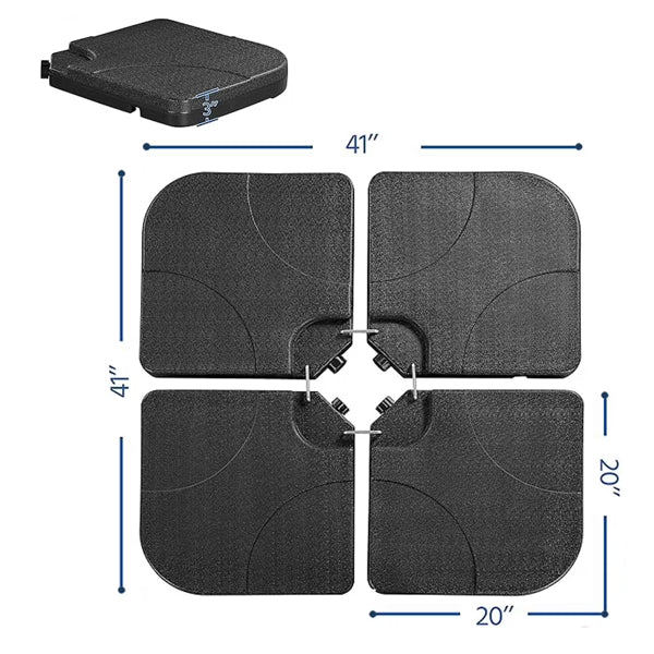 Fillable weighted design