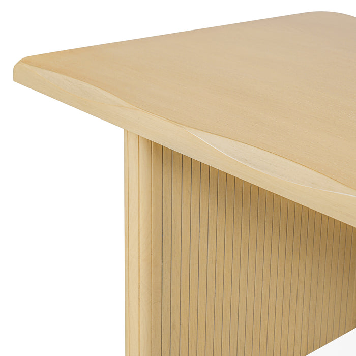 Fluted Rubber Wood Legs
