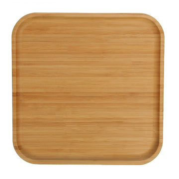Bamboo Serving Platter — 12" Square