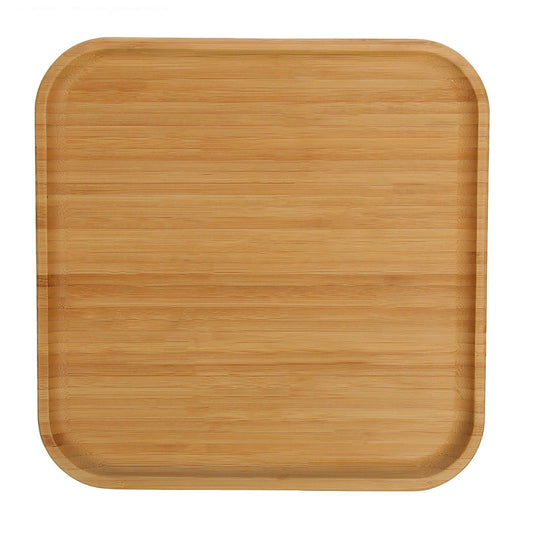Bamboo Serving Platter — 12" Square