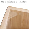 Flip Top Lid Storage Bench - Brown-4