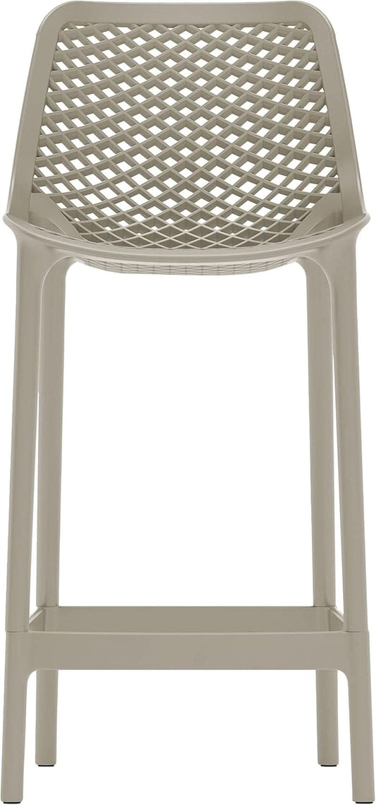 Contemporary Weather-Resistant Outdoor Patio Stool Set
