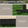 Reversible Polypropylene Outdoor Rug Folding