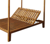 Kenzie Outdoor Daybed with Water-Resistant Curtains