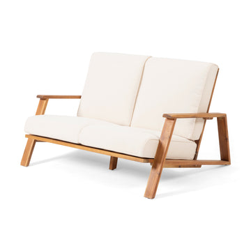 Paloma Acacia Loveseat & Coffee Table Set