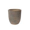 Round Magnesium Planters — Set of 3