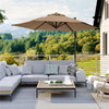 9 x 8.2 ft Cantilever Offset Patio Umbrella