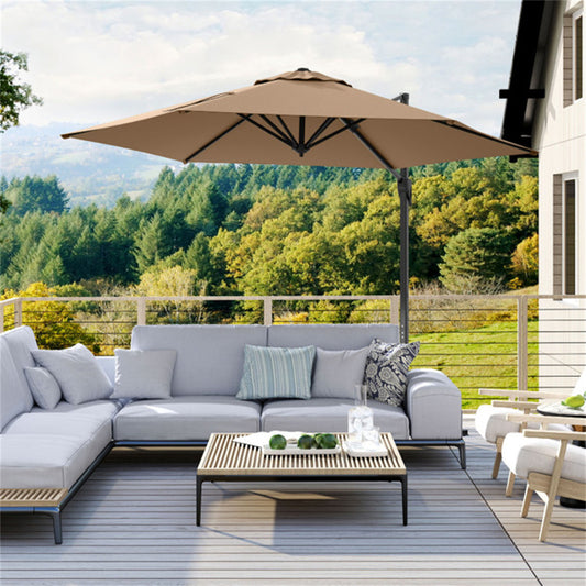 9 x 8.2 ft Cantilever Offset Patio Umbrella