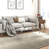 Waterfall Acrylic Coffee Table, Clear